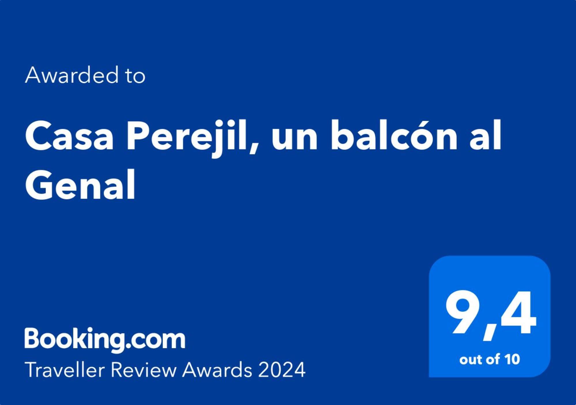 Casa Perejil, Un Balcon Al Genal Genalguacil