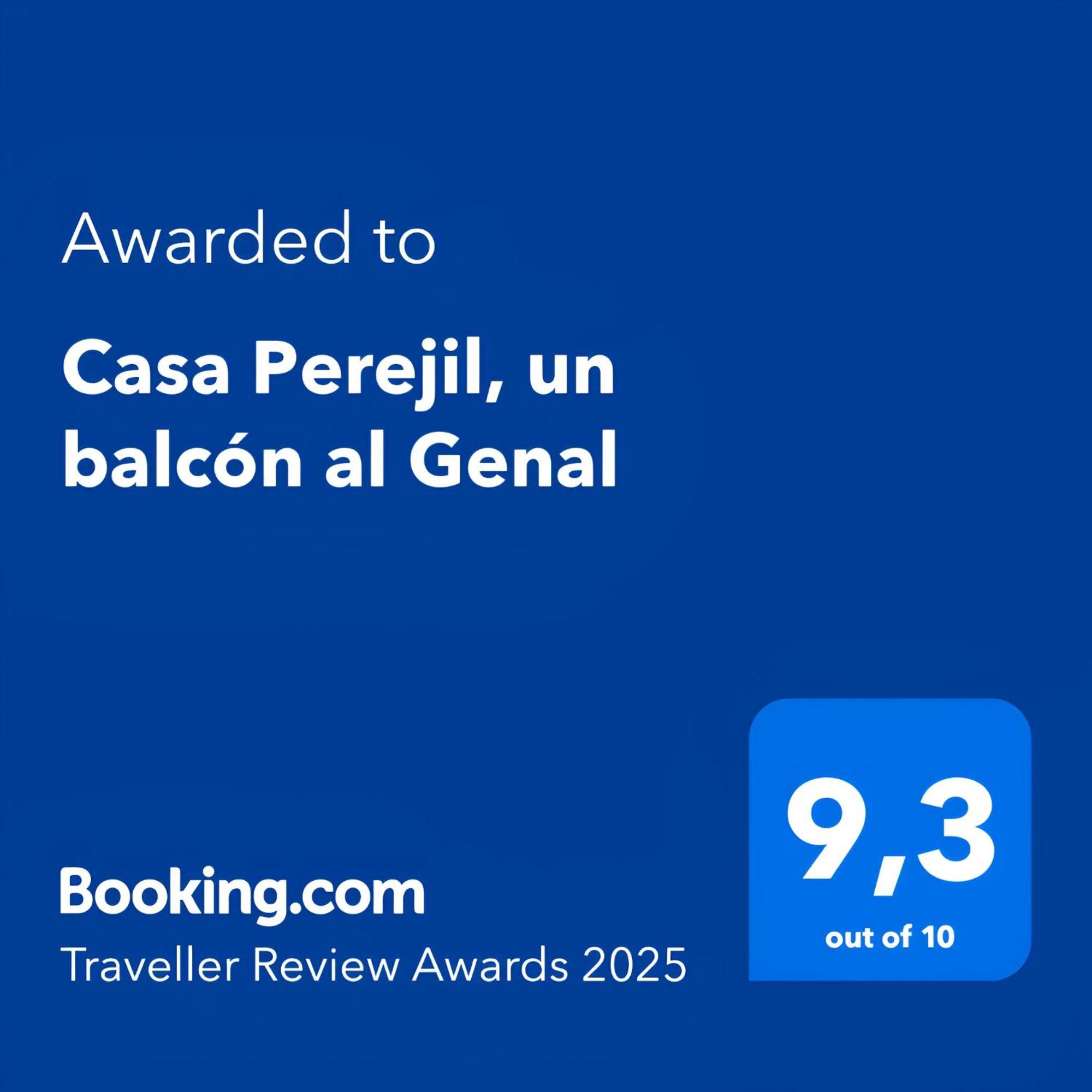 Casa Perejil, Un Balcon Al Genal Holiday home Genalguacil